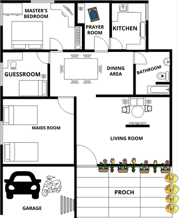 House Floor Plan | Visual Paradigm Community
